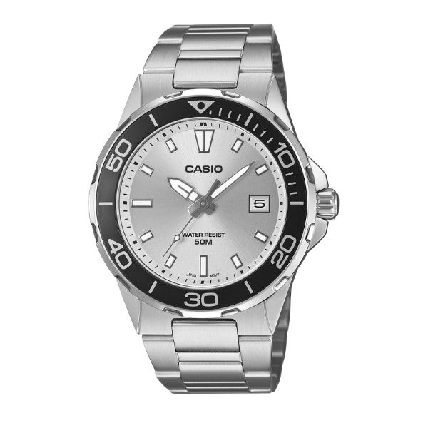 Casio Men 3-Hand Watch - Silver | MTD-145D-7AVDF