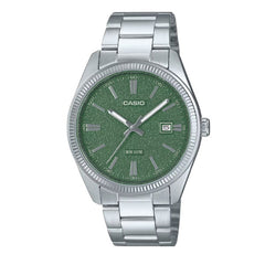 Casio Men 3-Hand Watch - Green / Silver | MTP-1302DA-3AVDF