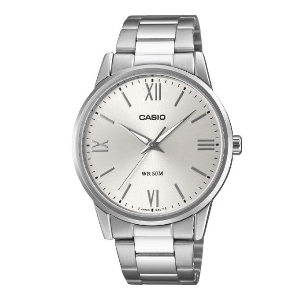 Casio Men 3-Hand Watch - Silver | MTP-1303DD-7AVDF