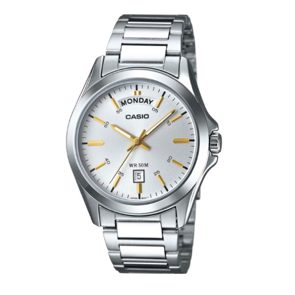 Casio Men 3-Hand Watch - Silver | MTP-1370D-7A2VDF
