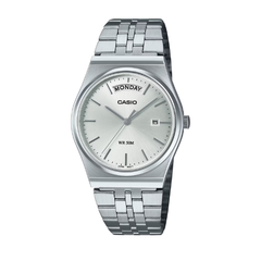 Casio Men 3-Hand Watch - White / Silver | MTP-B146D-7AVDF