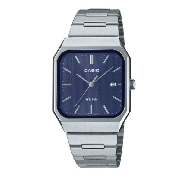 Casio Men 3-Hand Watch - Blue / Silver | MTP-B185D-2A1VDF