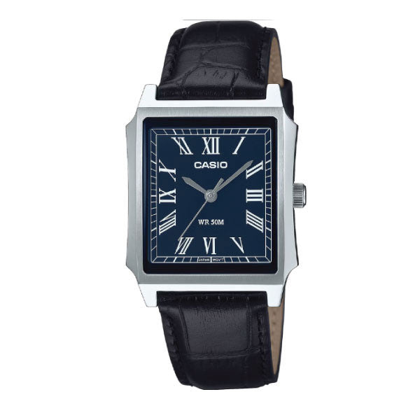 Casio Men 3-Hand Watch - Black / Blue | MTP-B190L-2BVDF