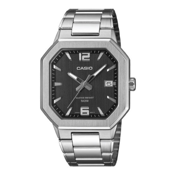 Casio Men 3-Hand Watch - Black / Silver | MTP-B195D-1AVDF
