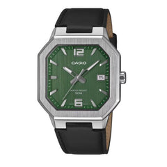 Casio Men 3-Hand Watch - Black / Green | MTP-B195L-3AVDF