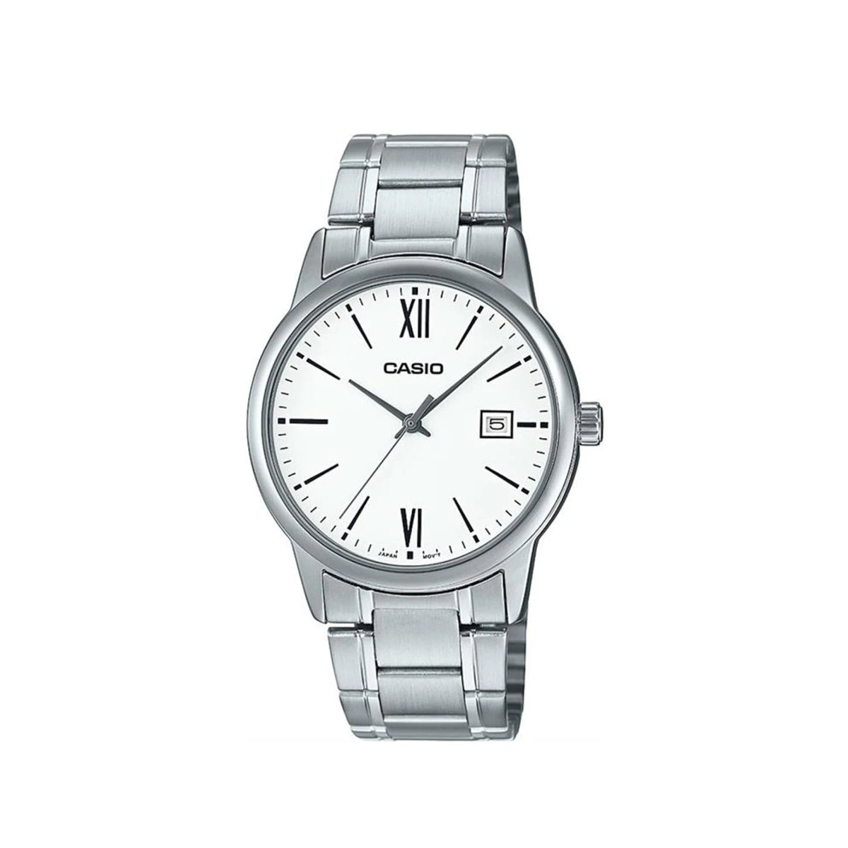Casio Men 3-Hand Watch - Silver | MTP-V002D-7B3UDF