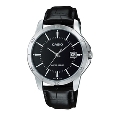 Casio Men 3-Hand Watch - Black / Silver | MTP-V004L-1AUDF