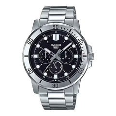 Copy of Casio Analog Watch – Blue Dial & Stainless-Steel Bracelet | MTP-VD01D-2BVUDF