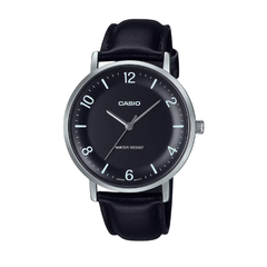 Casio Men 3-Hand Watch - Black | MTP-VT03L-1BDF
