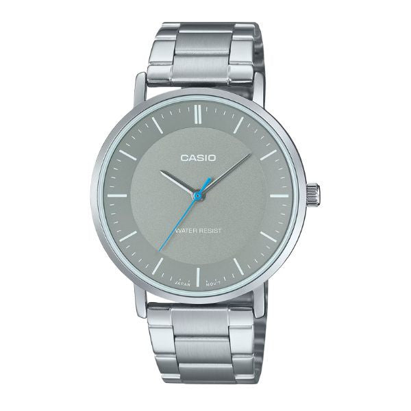 Casio Men 3-Hand Watch - Grey / Silver | MTP-VT04D-8EDF