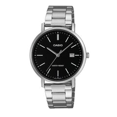 Casio Men 3-Hand Watch - Black / Silver | MTP-VT05D-1EDF