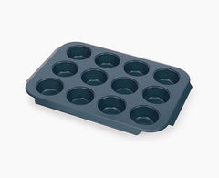 Joseph Joseph Nest™ Bake Non-Stick 12 Cup Blue Muffin Pan | 45072