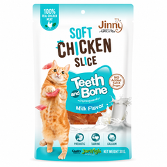 Jinny Soft Chicken Slice Cat Treats 30g