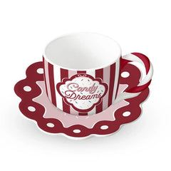 Bialetti Set of 6 Stackable Coffee Cups - Candy Land | Ncandy0040