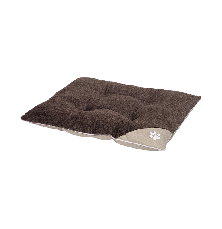 Nobby Comfort Cushion Square Classic "Sama" Beige 80 × 60 × 10cm | NO60964