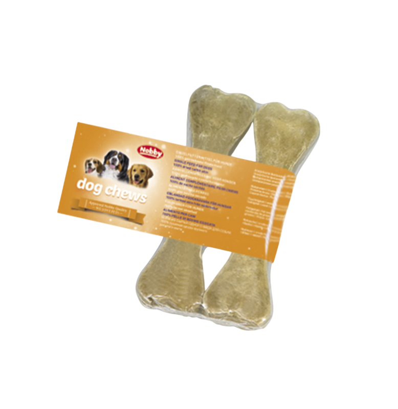 Nobby Pressed Rawhide Bones Dog Chew 2 Pieces | 6798