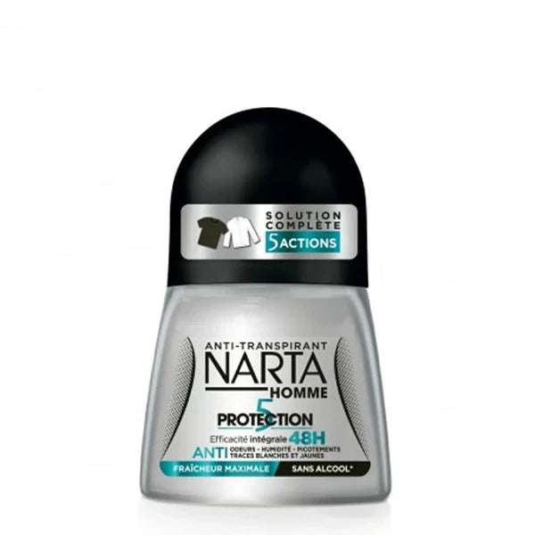 Garnier Narta 5 Protect Roll-On Deodorant for Men 50ml