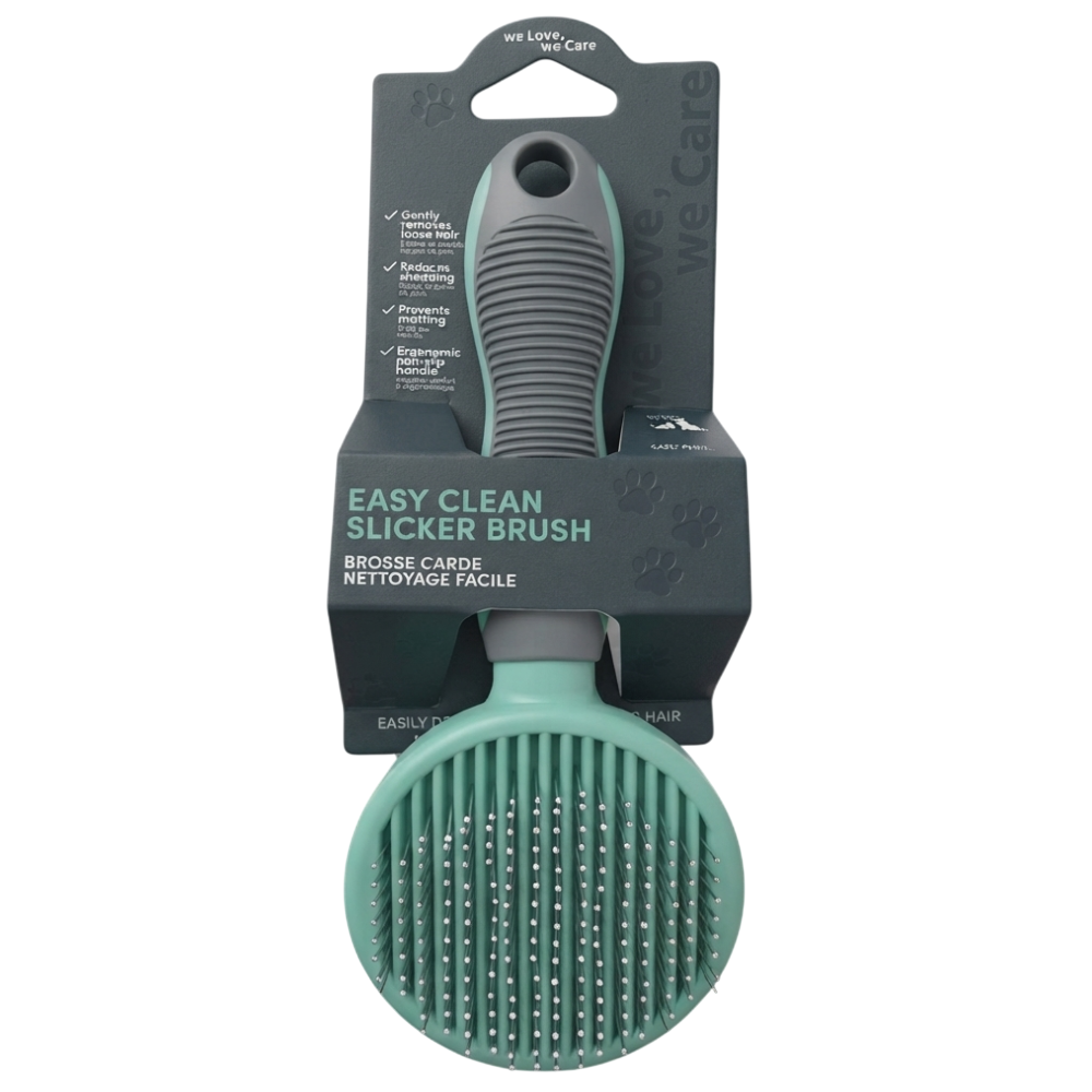 Nobby Easy Clean System Slicker Brush 20.2 × 7.5 × 5.8cm | SW0085