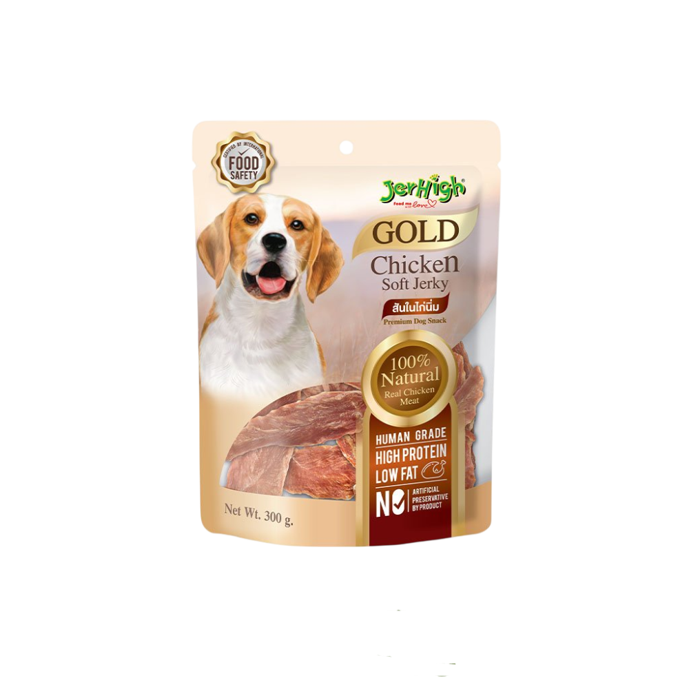 JerHigh Chicken Soft Jerky Dog Treats 300 g | 452297