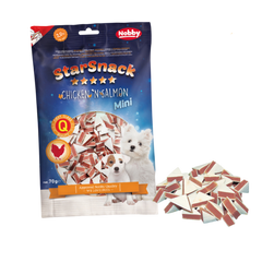 Nobby StarSnack Mini Chicken Salmon 70g | 70140