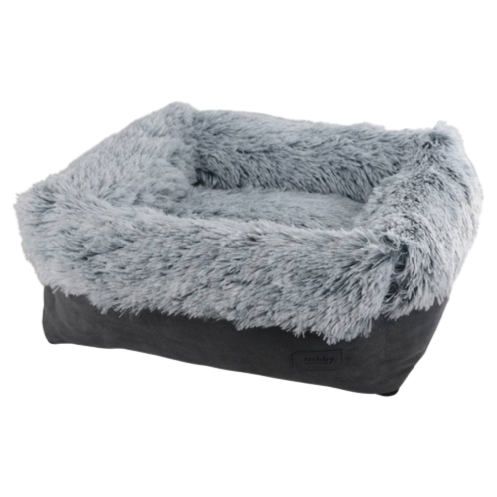 Nobby Comfort Bed Square Classic "Purna" Grey | 61760