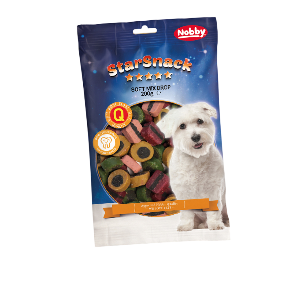 Nobby StarSnack Soft Mix Drop 200g | 79782
