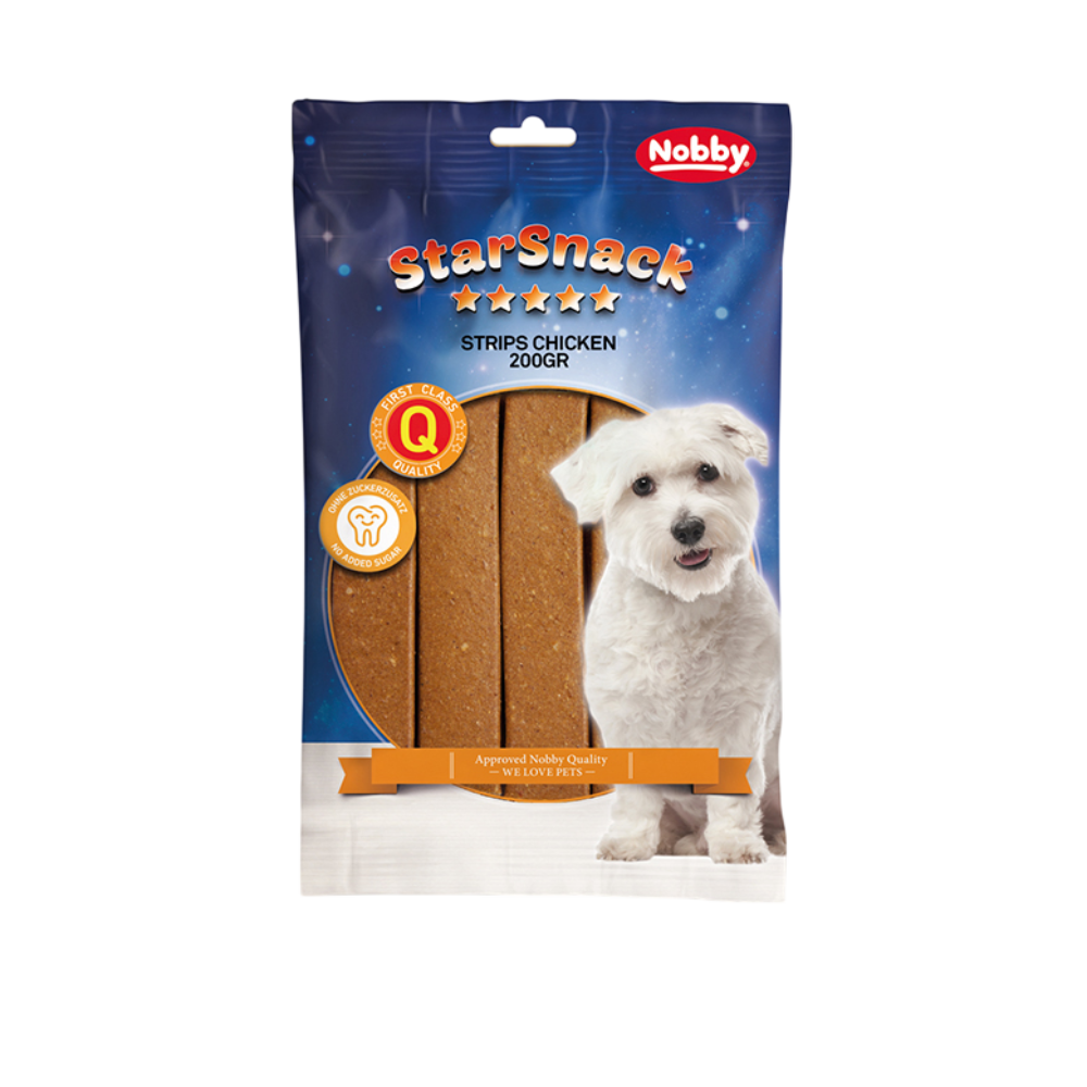 Nobby StarSnack Strips Chicken 200g | 79770
