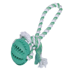 Nobby Dental Ball with Rope 30cm Dog Toy | 61218