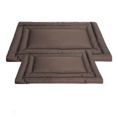 Camon Rectangular Pet Cushion - Brown | ACP087