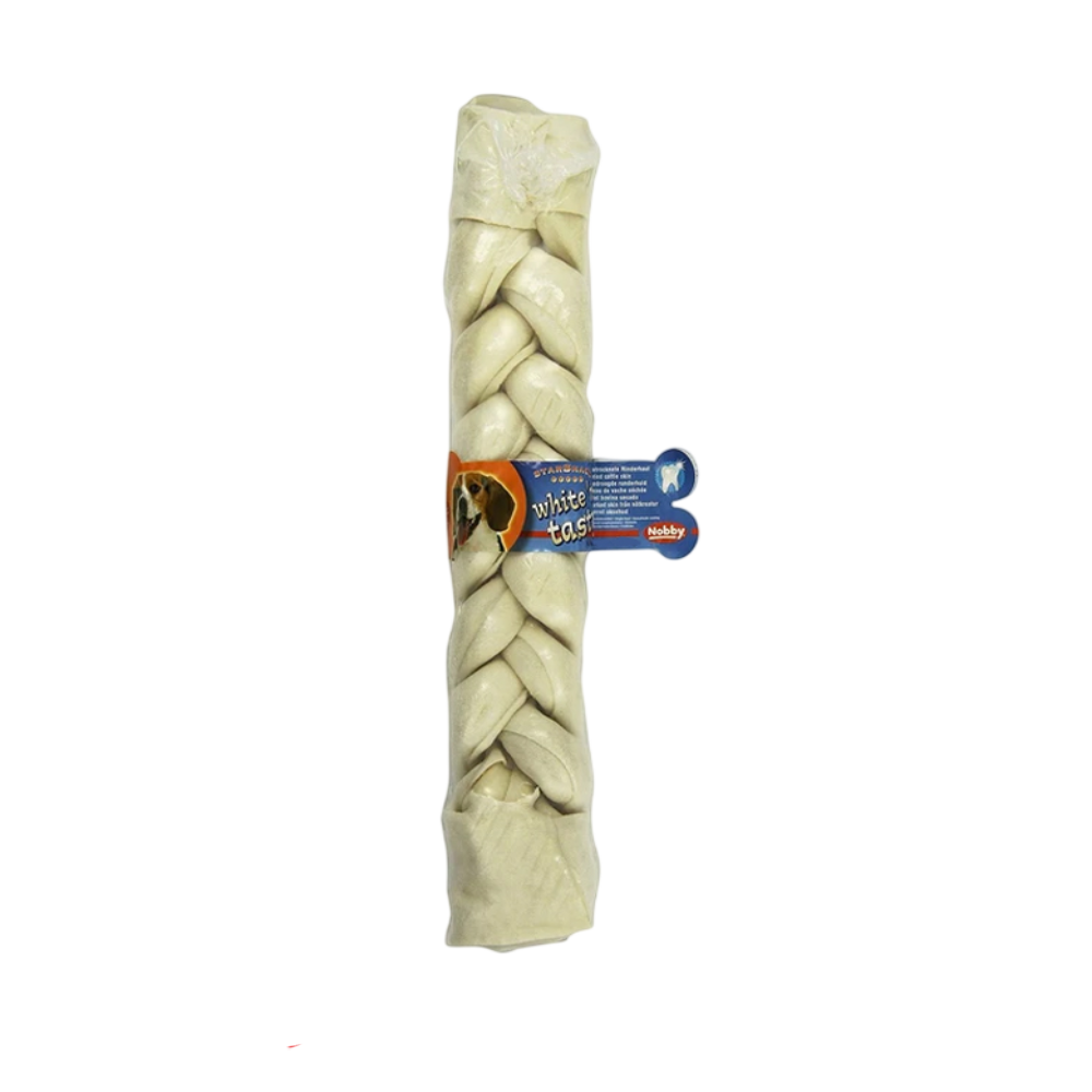 Nobby White N Tasty Braid Dog Chew 35cm 285g | 68031