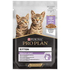 Pro Plan Kitten Healthy Start Turkey in Gravy Wet Cat Food 85g | 205037