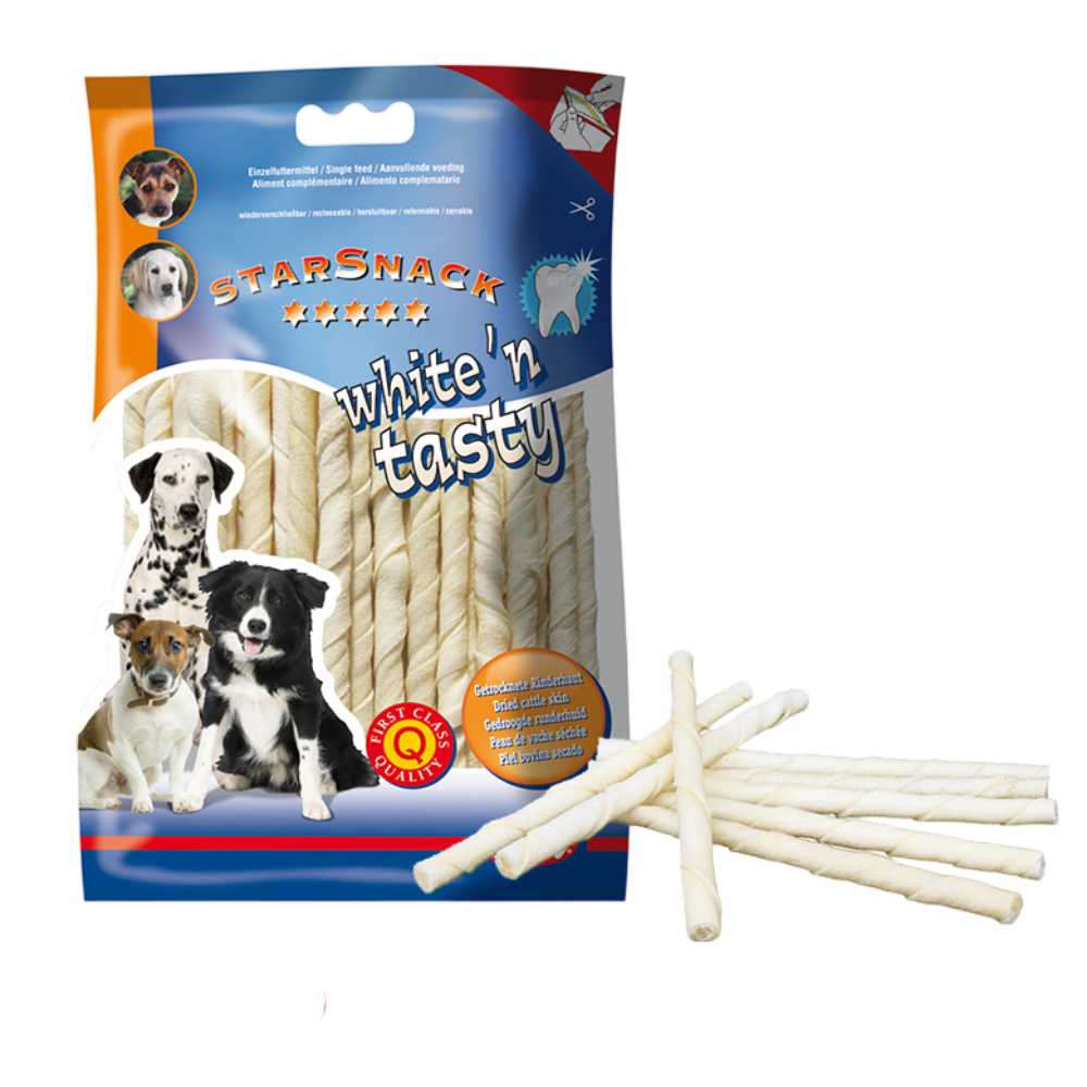 Nobby White N Tasty Twist Dog Chew 12.5cm 165g | 68007
