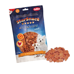 Nobby StarSnack Chicken Heart Mini Dog Treats 70g | 70142