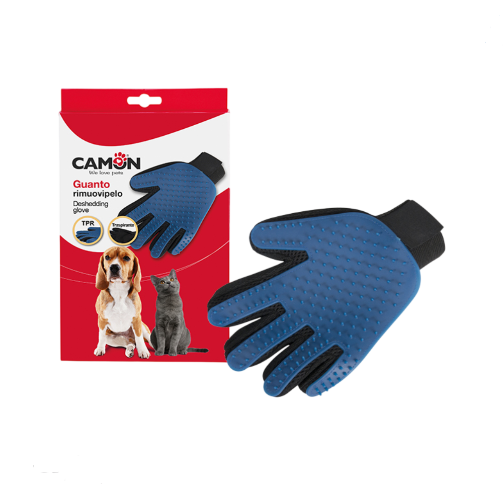 Camon Five Finger Deshedding Glove | B189/D