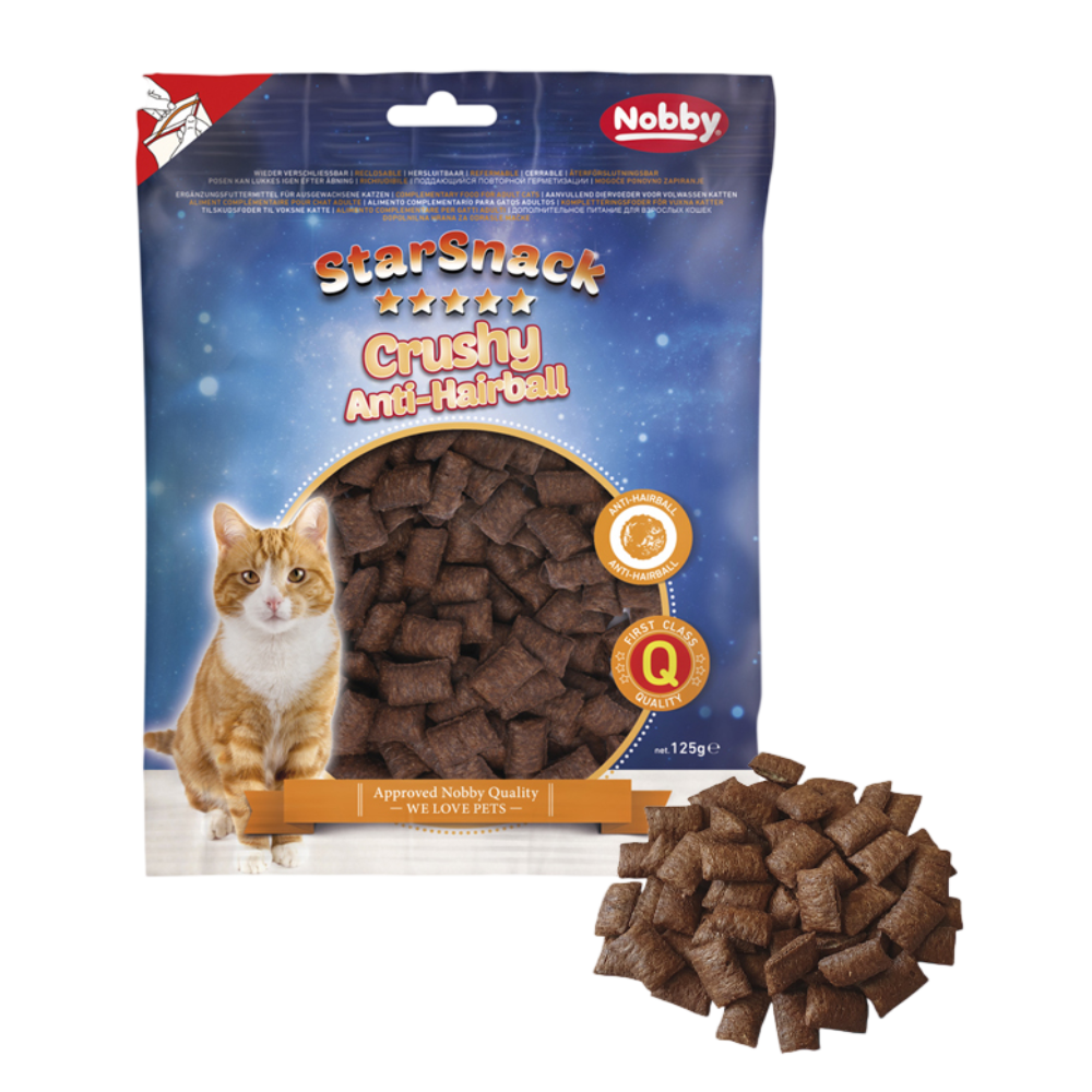 Nobby StarSnack Crushy Anti-Hairball Cat Treats 85g | 50673