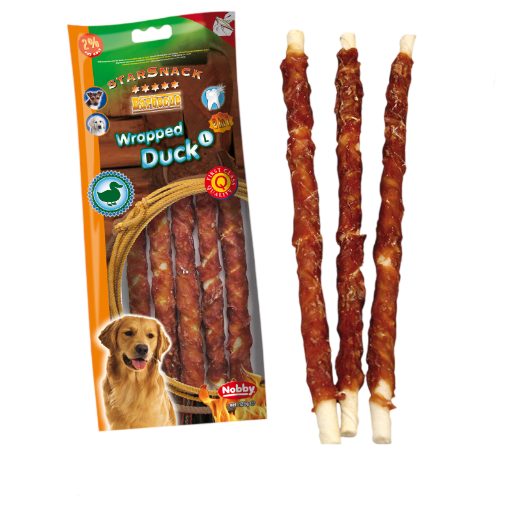 Nobby StarSnack Barbecue Duck Dog Treat 128g | 70075