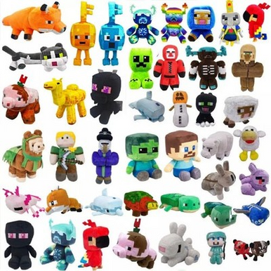 Minecraft Cute Stuffed Plushies Super Soft PP Cotton Filling 9 Models