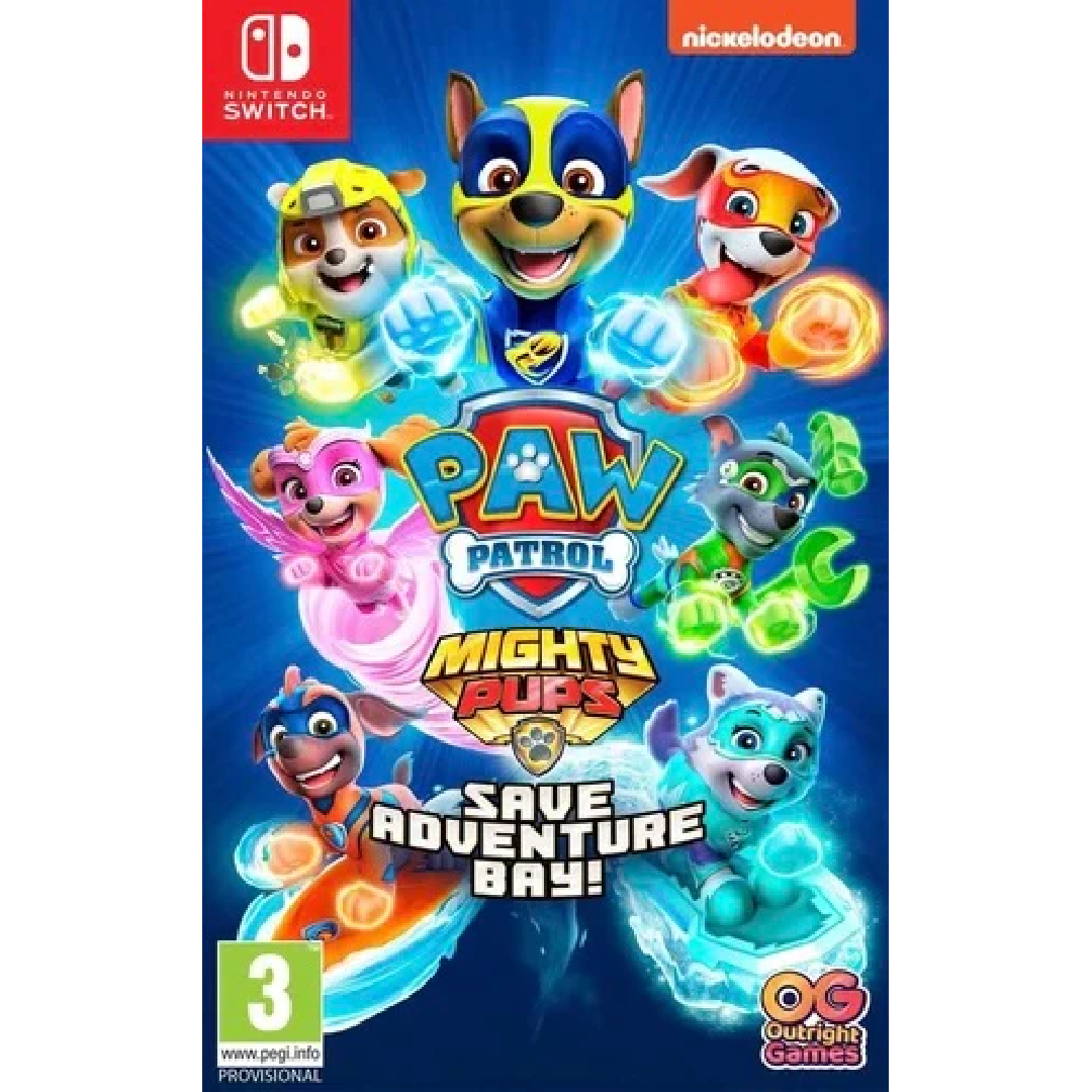 PAW Patrol Mighty Pups Save Adventure Bay - Nintendo Switch