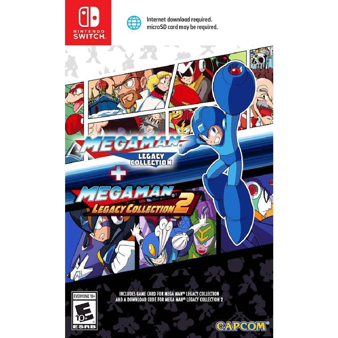 Mega Man Legacy Collection 1 + 2 Legacy Edition - Nintendo Switch