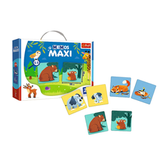 Trefl Memos Maxi Animals and Their Babies Memory Game | 02268