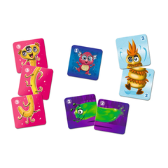 Trefl Memos Classic & Plus Cute Monsters Memory Game | 02273
