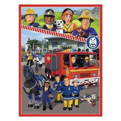 Trefl Puzzles 2-in-1 + Memos Fireman Sam’s Team | 93334