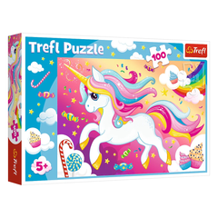 Trefl Beautiful Unicorn 100-Piece Puzzle | 16386