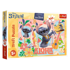 Trefl Lilo & Stitch: Stitch and Friends in Action 100-Piece Puzzle | 16495