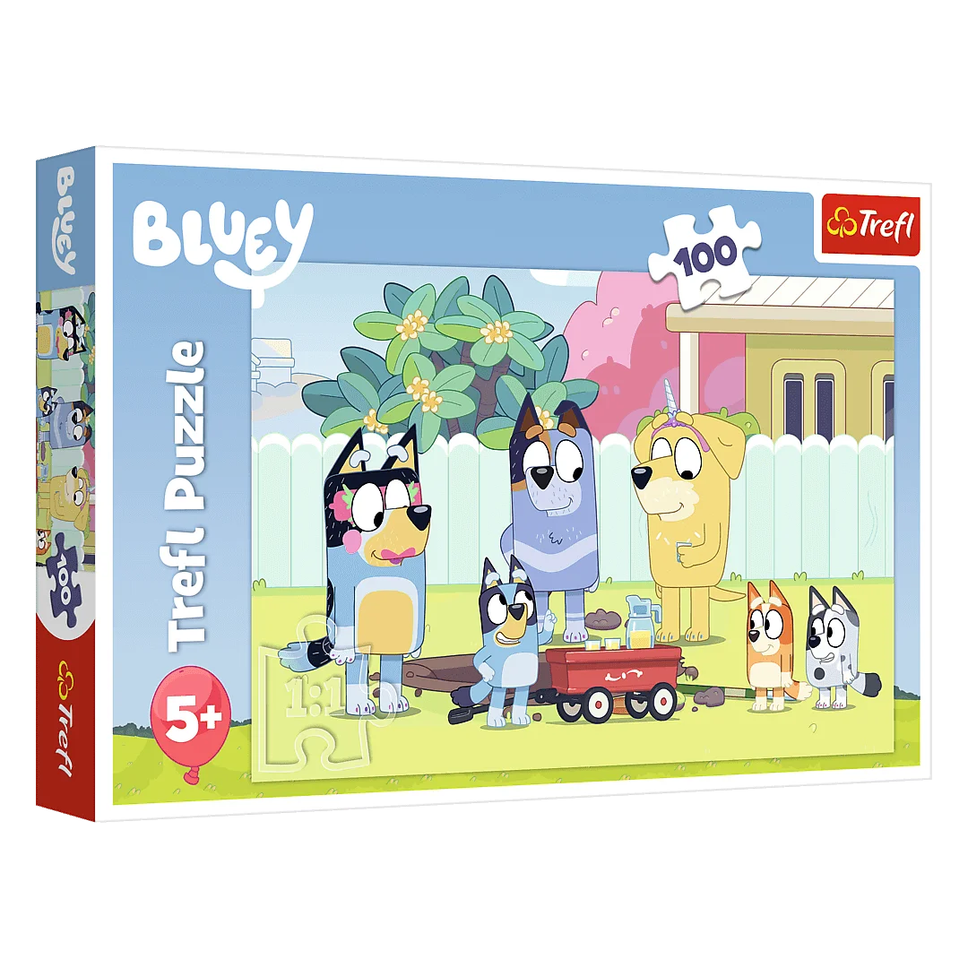 Trefl Bluey’s Happy World 100-Piece Puzzle | 16471