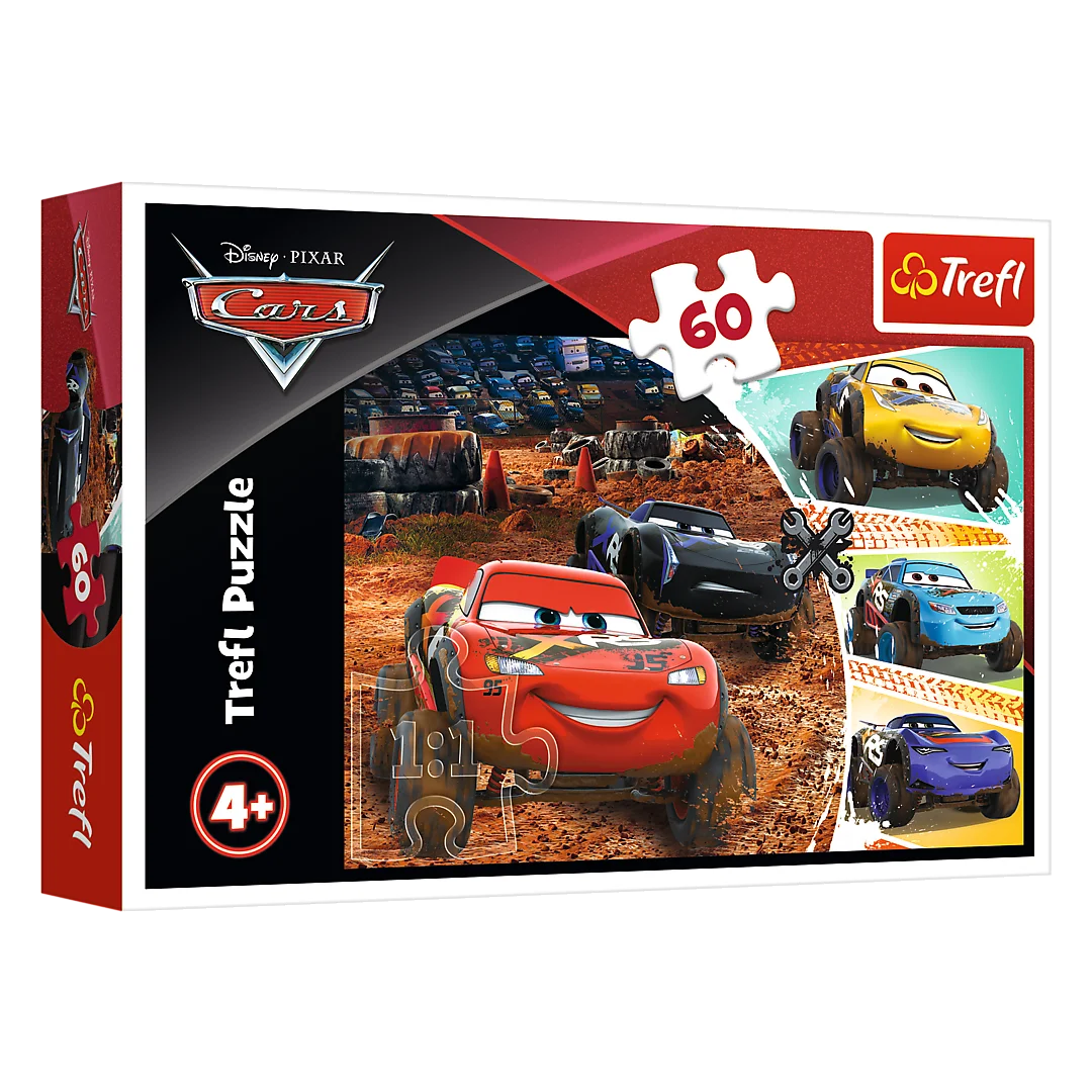Trefl Lightning McQueen with Friends 60-Piece Puzzle | 17327