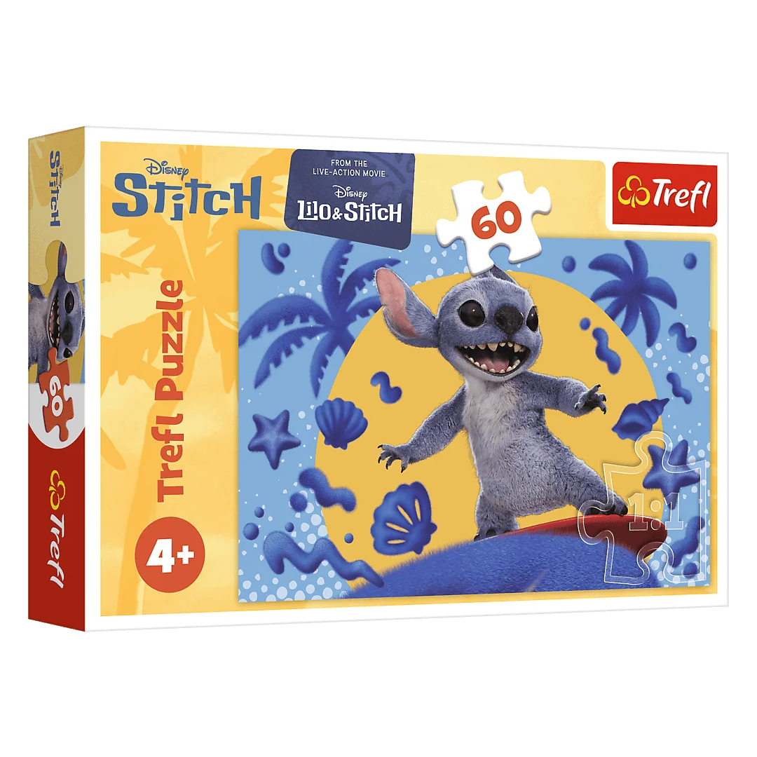 Trefl A Day with Stitch 60-Piece Puzzle | 17407