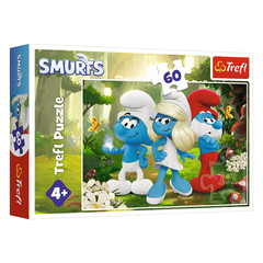 Trefl The Smurfs Enchanted Forest 60-Piece Puzzle | 17401