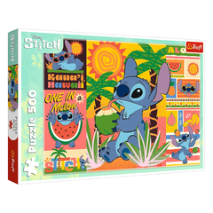 Trefl Holidays with Stitch 500-Piece Puzzle | 37483