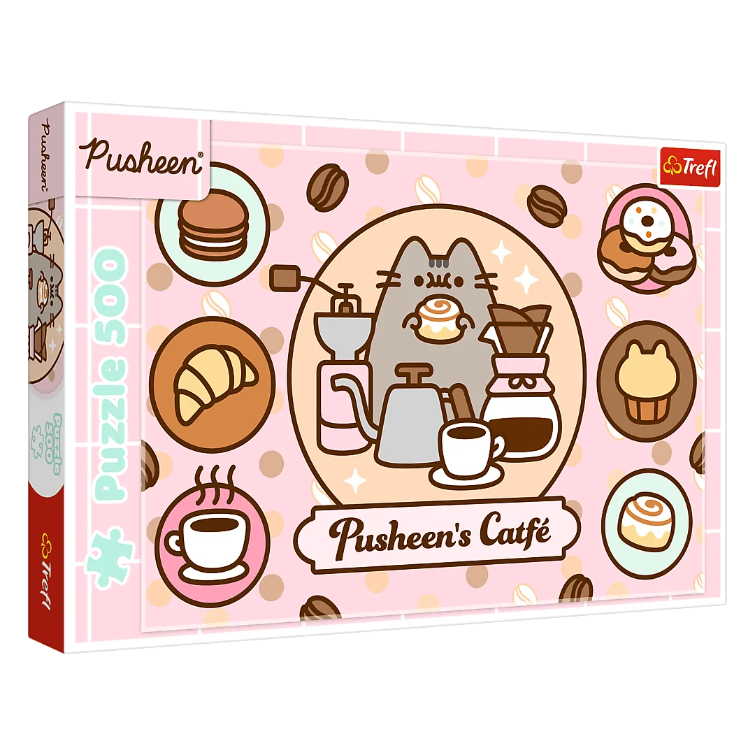 Trefl Pusheen’s Café 500-Piece Puzzle | 37528